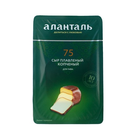 Сыр копченый для пива Аланталь 125г