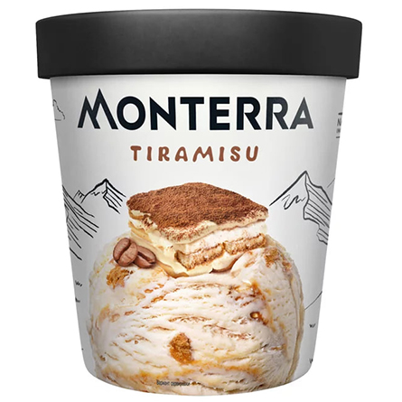 Мороженое Monterra Тирамису 277г