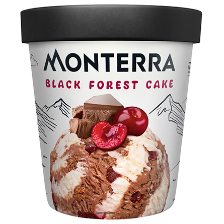 Мороженое Monterra Вишневый торт 300г