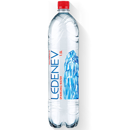 Вода питьевая природная газированная Ledenev 1.5 л