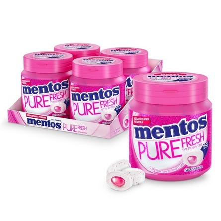 Ментос Pure Fresh 100 гр Тутти-Фрутти  