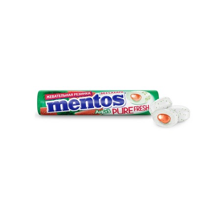 Жевательная резинка Mentos Pure Fresh Арбуз, 15,5г