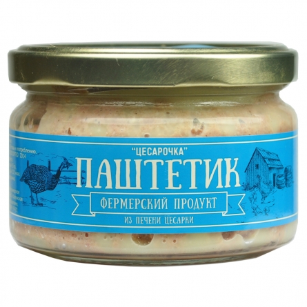 Паштет из печени цесарки 200г