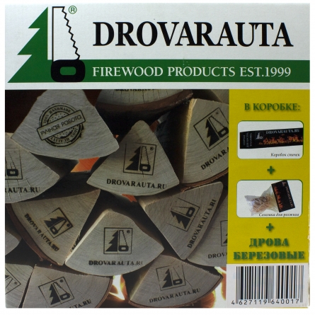 Дрова березовые DROVARAUTA 15кг