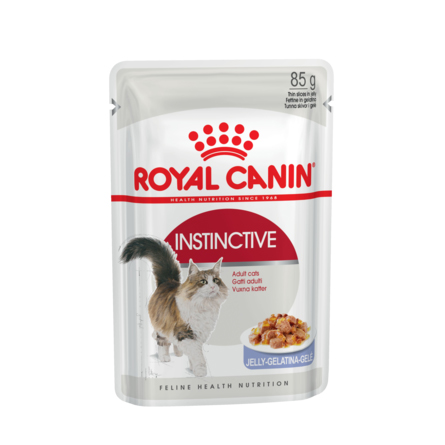 Royal Canin Instinсtive Кусочки паштета в желе для взрослых кошек, 85г