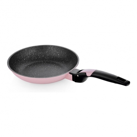 Сковорода Walmer Easy Click, 22 см, цвет розовый 35212245