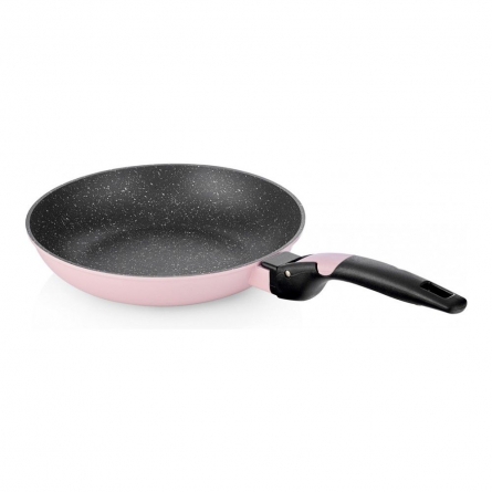 Сковорода Walmer Easy Click, 24 см, цвет розовый 35212450