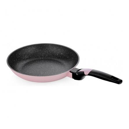 Сковорода Walmer Easy Click, 26 см, цвет розовый 35212650