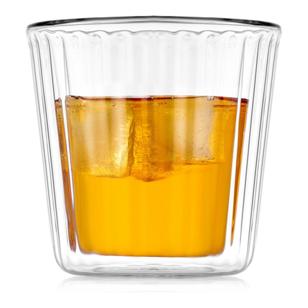 Стакан стеклянный для коктейлей Walmer Riverside с двойными стенками , 0.29 л, цвет прозрачный 37000983