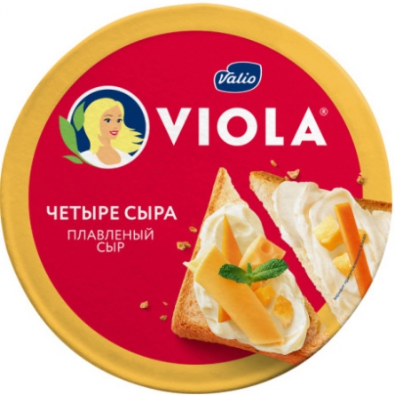 Сыр плавленый VIOLA 4 сыра треугольники 45% 130г