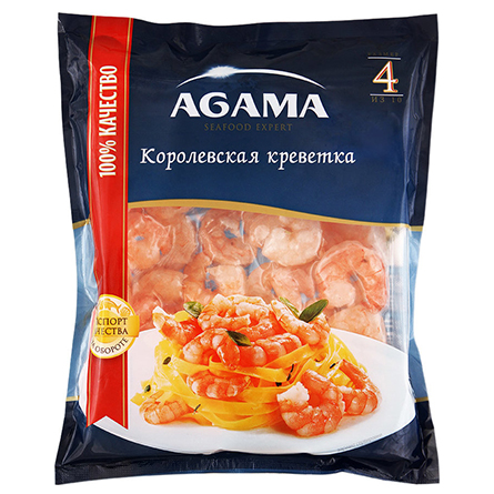 Креветки Королевские для пасты Agama 300г