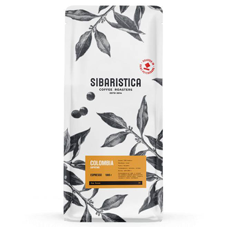 Кофе в зернах Colombia Supremo SIBARISTICA 1кг