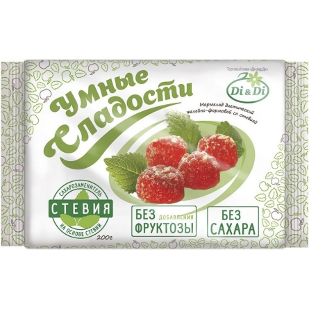 Мармелад Умные сладости со стевией 220г