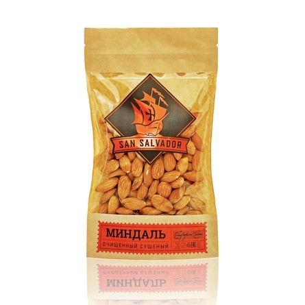 Миндаль очищенный суш. San Salvador 150г