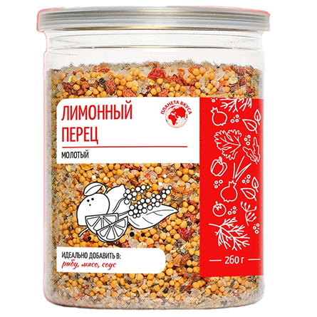 Смесь Лимонный перец Планета Вкуса 260г