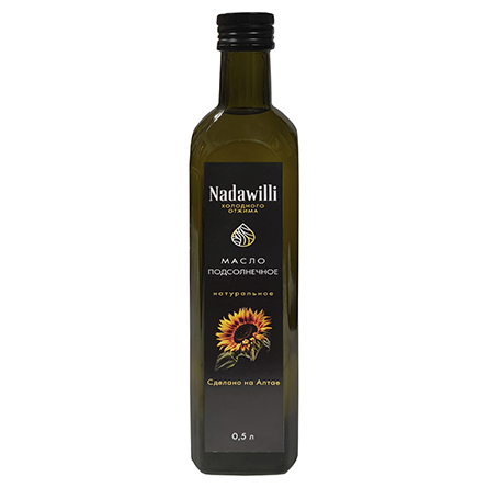 Масло Подсолнечное нерафинированное Nadawilli 250мл