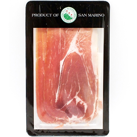 Окорок Прошутто Крудо сыровяленый нарезка San Marino Salumi  70г