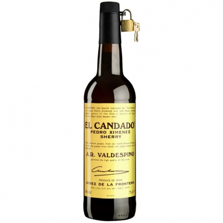 Херес Valdespino Pedro Ximenez El Candado;