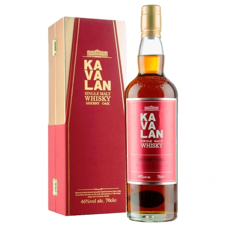 Виски Kavalan, Sherry Oak, gift box, 0.7 л;