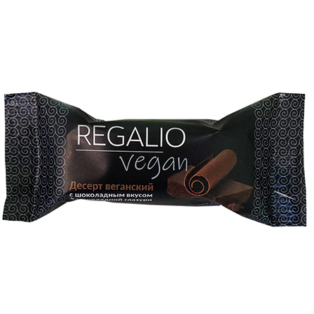 Десерт веганский Regalio vegan шоколад-глазурь 40г