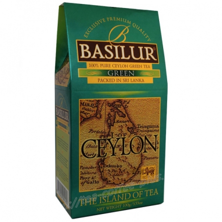 Чай зеленый Basilur Ceylon 100г