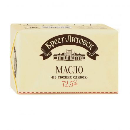 Масло сливочное Брест-Литовское 72,5% 180г