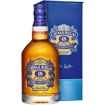 Виски 'Chivas Regal' 18 years old, with box, 0.7 л;