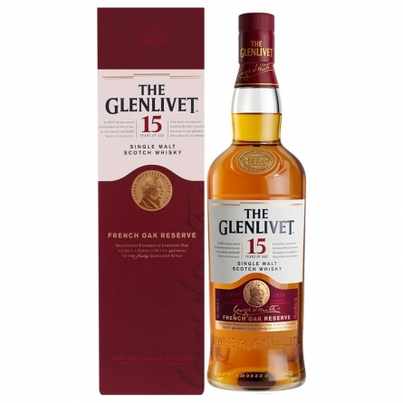 Виски 'The Glenlivet' 15 years, with box, 0.7 л;