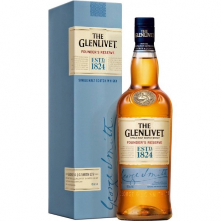 Виски The Glenlivet 'Founder's Reserve', gift box, 0.5 л;