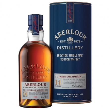 Виски 'Aberlour' 14 Years Old Double Cask, in tube, 0.7 л;