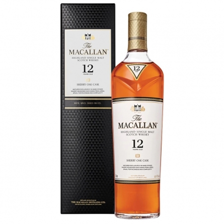 Виски Macallan 'Sherry Oak' 12 Years Old, with box, 0.7 л;