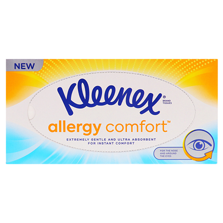 Салфетки в коробках Kleenex Allergy Comfort 56шт