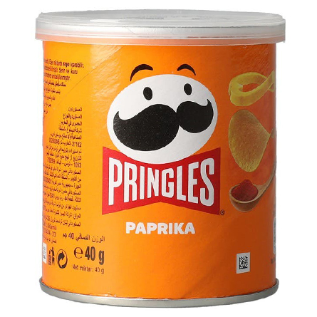 Чипсы картофельные Pringles паприка 40г