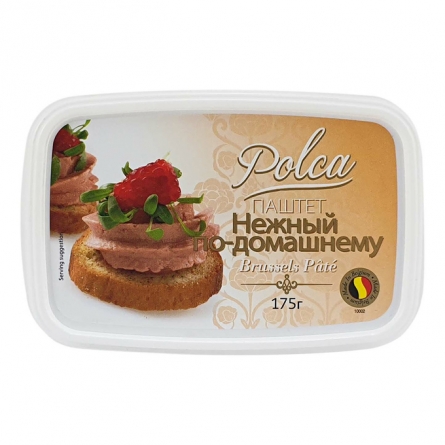 Паштет из свиной печени нежный по-домашнему  Polca 175г 