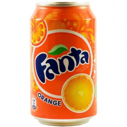 Лимонад Фанта апельсин ж/б 0,33л