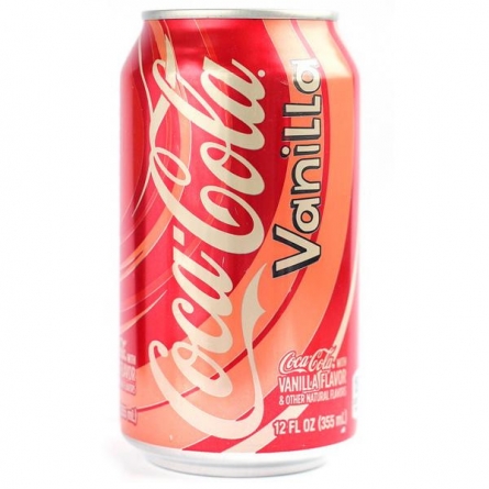 Лимонад Кока-кола ванила ж/б  0,33л