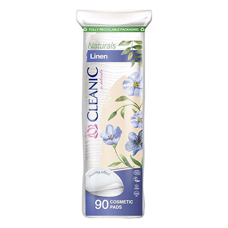 Диски ватные Cleanic Naturals Linen 90шт