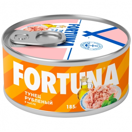 Тунец рубленый в масле Fortuna 185г