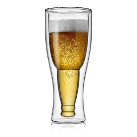 Термобокал Walmer Beer с двойными стенками, 0.48 л, цвет прозрачный 29001048