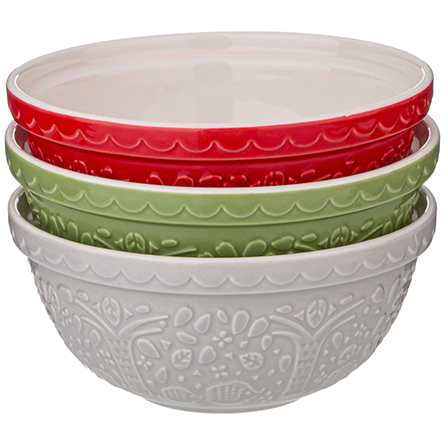 Набор салатников Kitchen Passion 14см 3шт 424-076