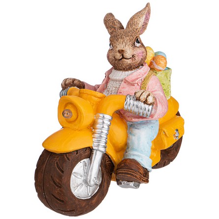 Фигурка Кролик на мотоцикле