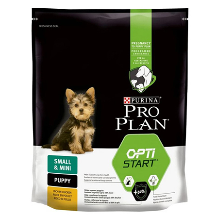 Сухой корм Purina Pro Plan Small&Mini Puppy с Курицей для щенков Мелких пород 700г