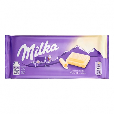 Шоколад Milka White 100г
