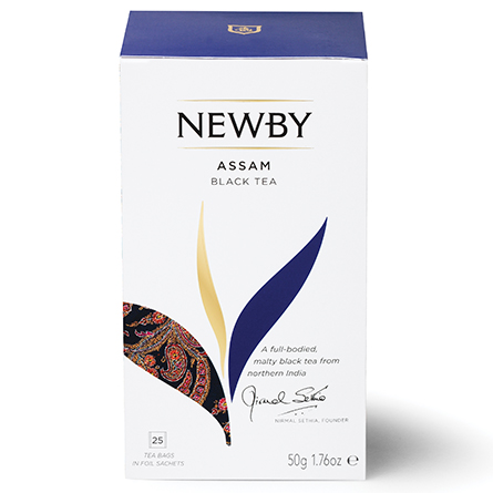 Чай черный Newby Assam 25пак