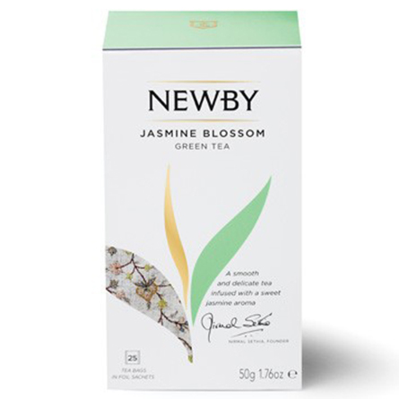 Чай зеленый Newby Jasmine Blossom 25пак