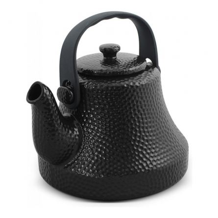 Чайник керамический Ceraflame Hammered, 1.7 л, цвет черный 58211