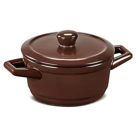Кокотница 11см 300мл Ceraflame Duo шоколад С1203585