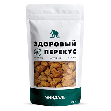 Миндаль жареный  Мамонтофф 180г