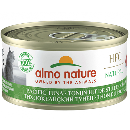 Консервы для кошек Almo Nature HFC Natural Pacific Tuna с cихоокеанским Тунцом 150г