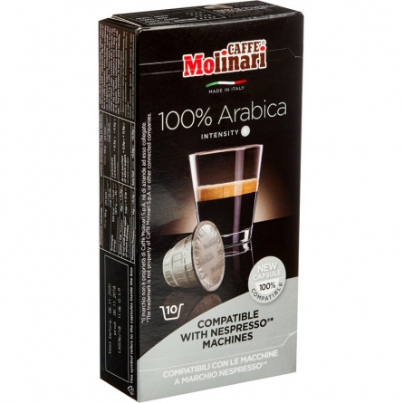Кофе в капсулах Nespresso Molinari Arabica 10шт